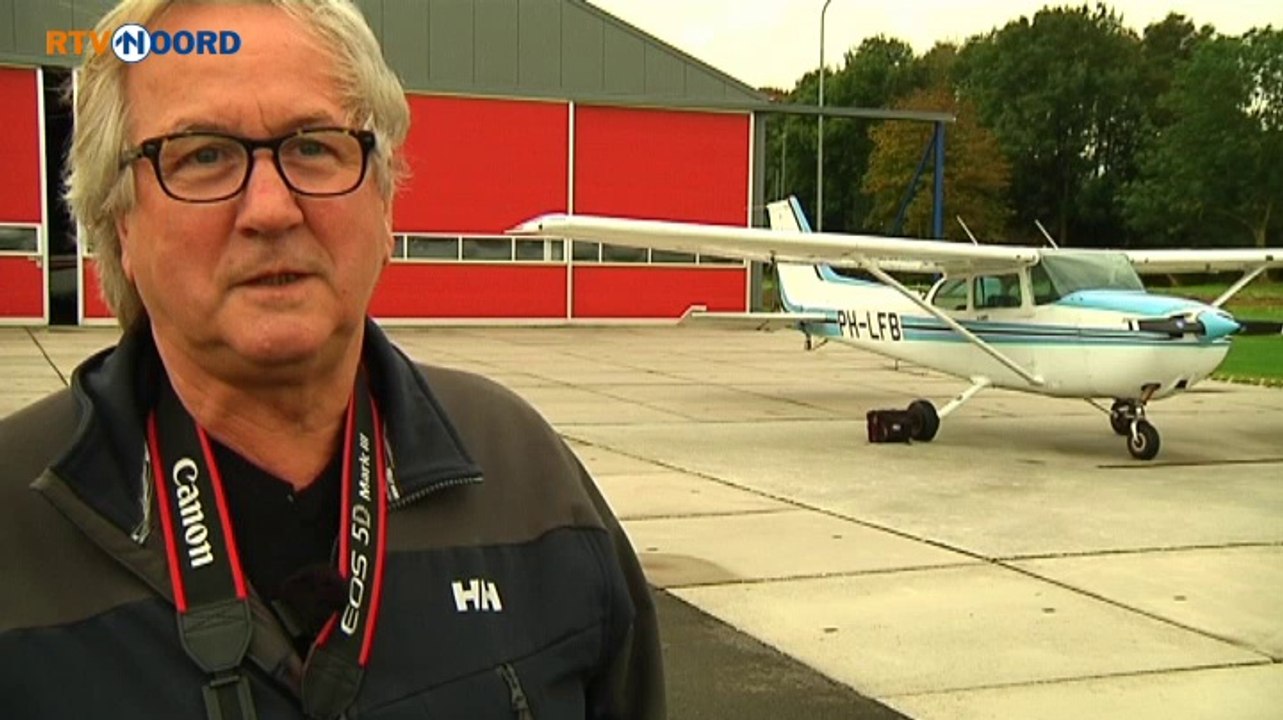 Vliegtuigraamje open voor Groningen van Boven - RTV Noord