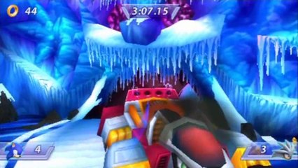 Sonic Rivals - Sonic : Zone Crystal Mountain BOSS