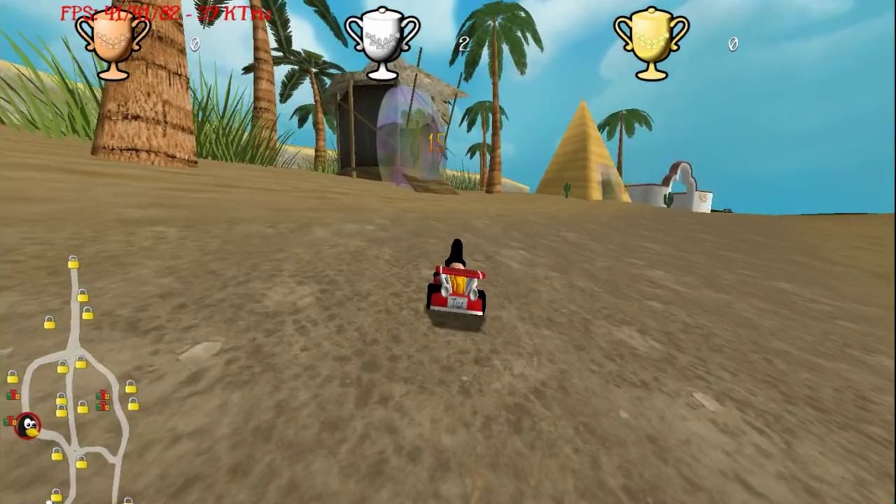 Durchgespielt: supertuxkart #001