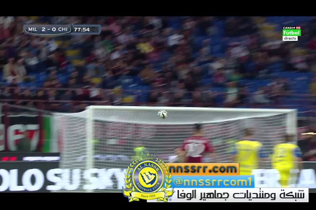 الهدف الثاني لصالح #ميلان ضد#كييفو_فيرونا2-0 | #هوندا
