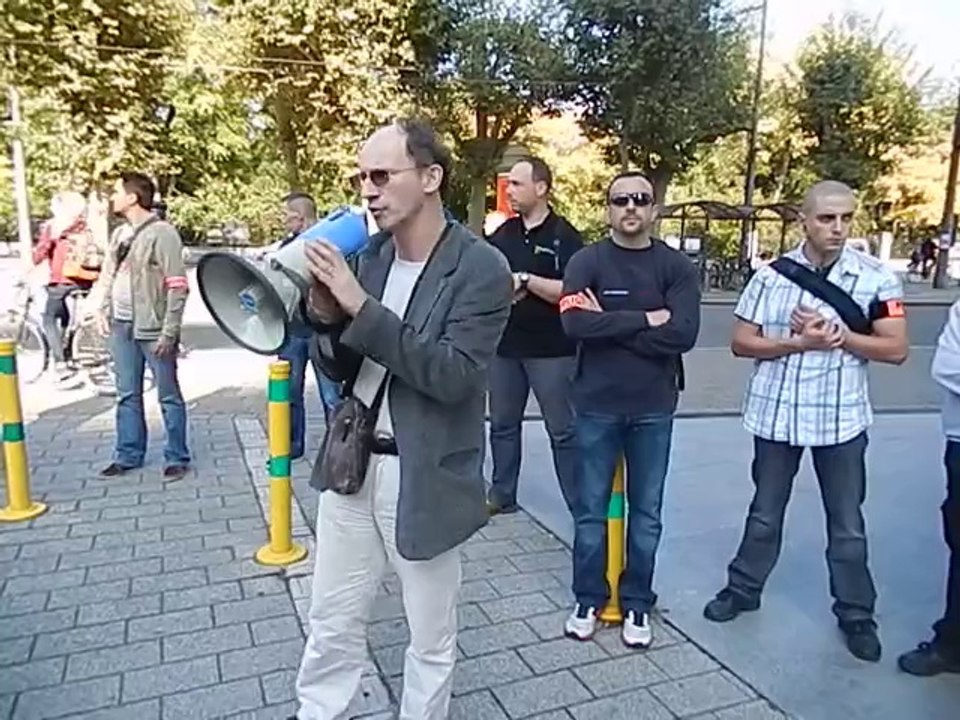 Contre l'austérité à l'Université de Strasbourg : discours de la CGT (François Bonnarel)