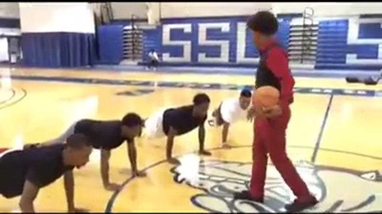 When coach turns his back -D