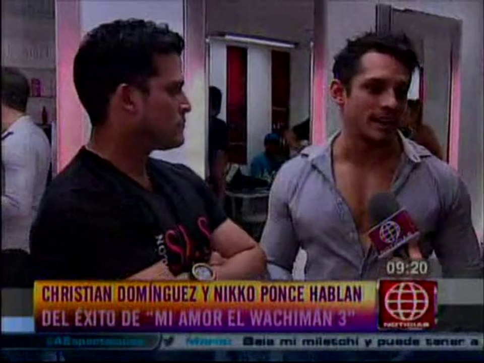 Nikko Ponce habla  del éxito de "Mi Amor El Wachimán3"