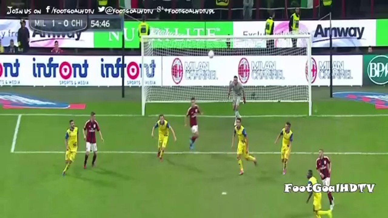 Sulley Muntari Goal ~ AC Milan 1-0 Chievo Verona ~ 04-10-2014 [Serie A].