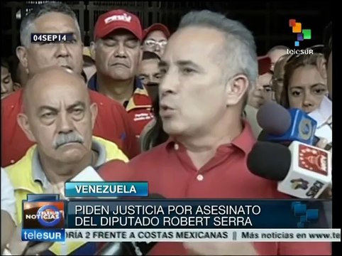 Diputados venezolanos piden al MP justicia por asesinato de Serra
