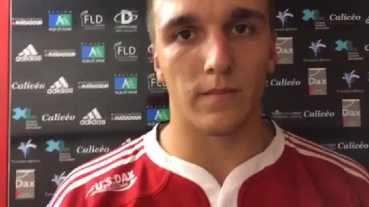 Réactions apres match Dax vs AURILLAC