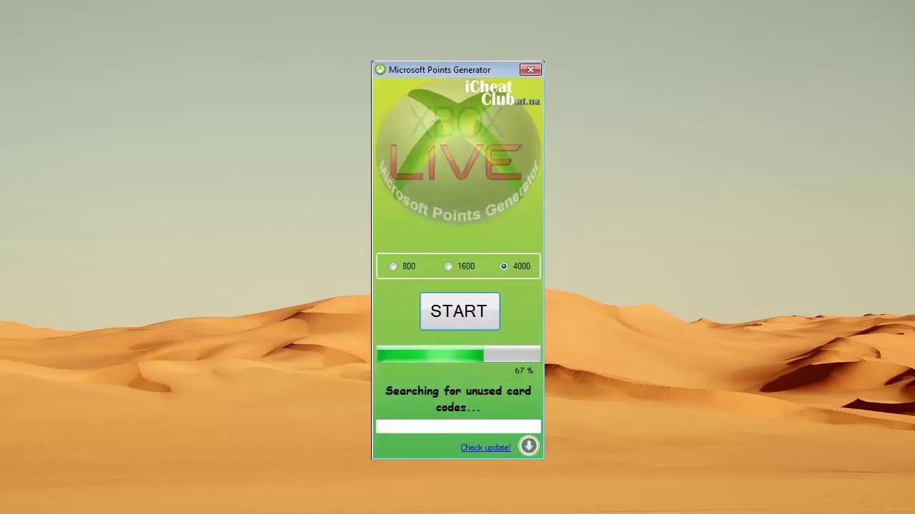 Microsoft Points Générateur 2014 (générateur de code, Xbox, Xbox 360)