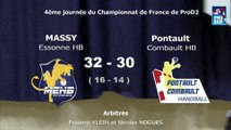 Revoir Massy Essonne HB / Pontault Combault HB - ProD2 Handball