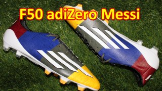 Messi Blaugrana Adidas F50 adizero 2014 - Review + On Feet