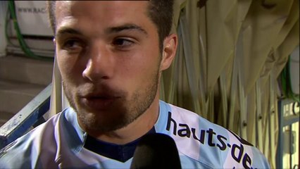 TOP14 - Racing-Brive: Interview Brice Dulin (RAC) - J8 - Saison 2014/2015