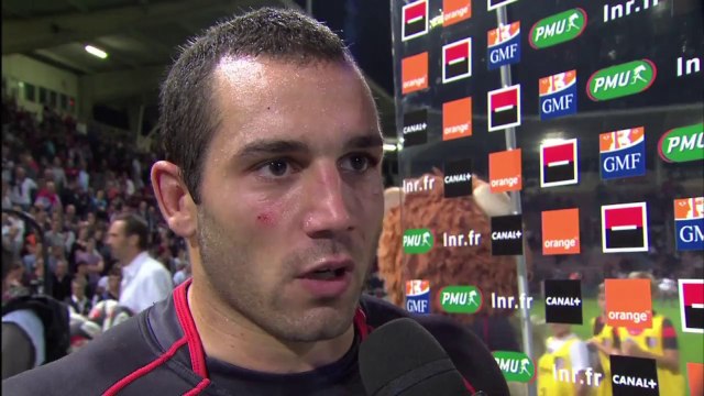 TOP14 - Toulouse-Stade Français: Interview Jean-Marc Doussain (TLS) - J8 - Saison 2014/2015