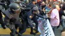 Anti-monarchy protest ends in scuffles in Spain