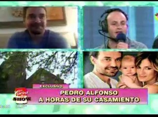 Pedro via skype en La Cocina del Show - 04 de Octubre