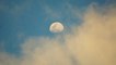 Lua Quarto Crescente, Avião, Nuvens, Marcelo Ambrogi, Taubaté, SP, Brasil, filme hd 1080p, (10)