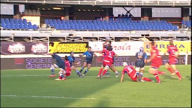 TOP14 - Castres-Grenoble: Essai Rémi Lamerat (CAS) - J8 - Saison 2014/2015