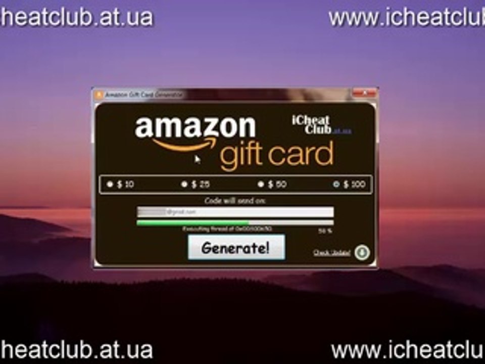 Amazon Code Promo (carte-cadeau Generator)
