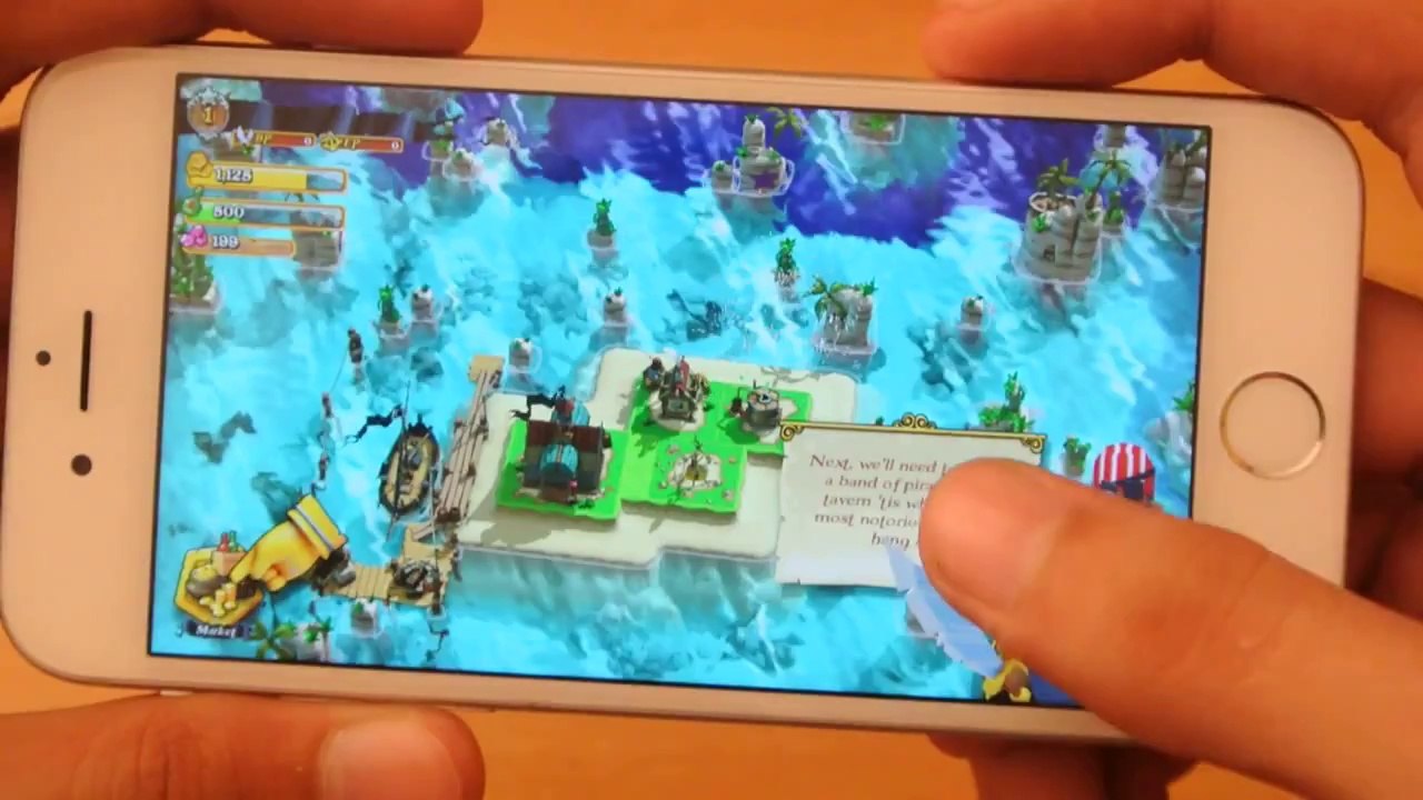 iPhone 6 iOS 8.0.2 Pirates Gameplay Review HD