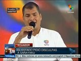Estado ecuatoriano pidió disculpas a pueblo sarayaku