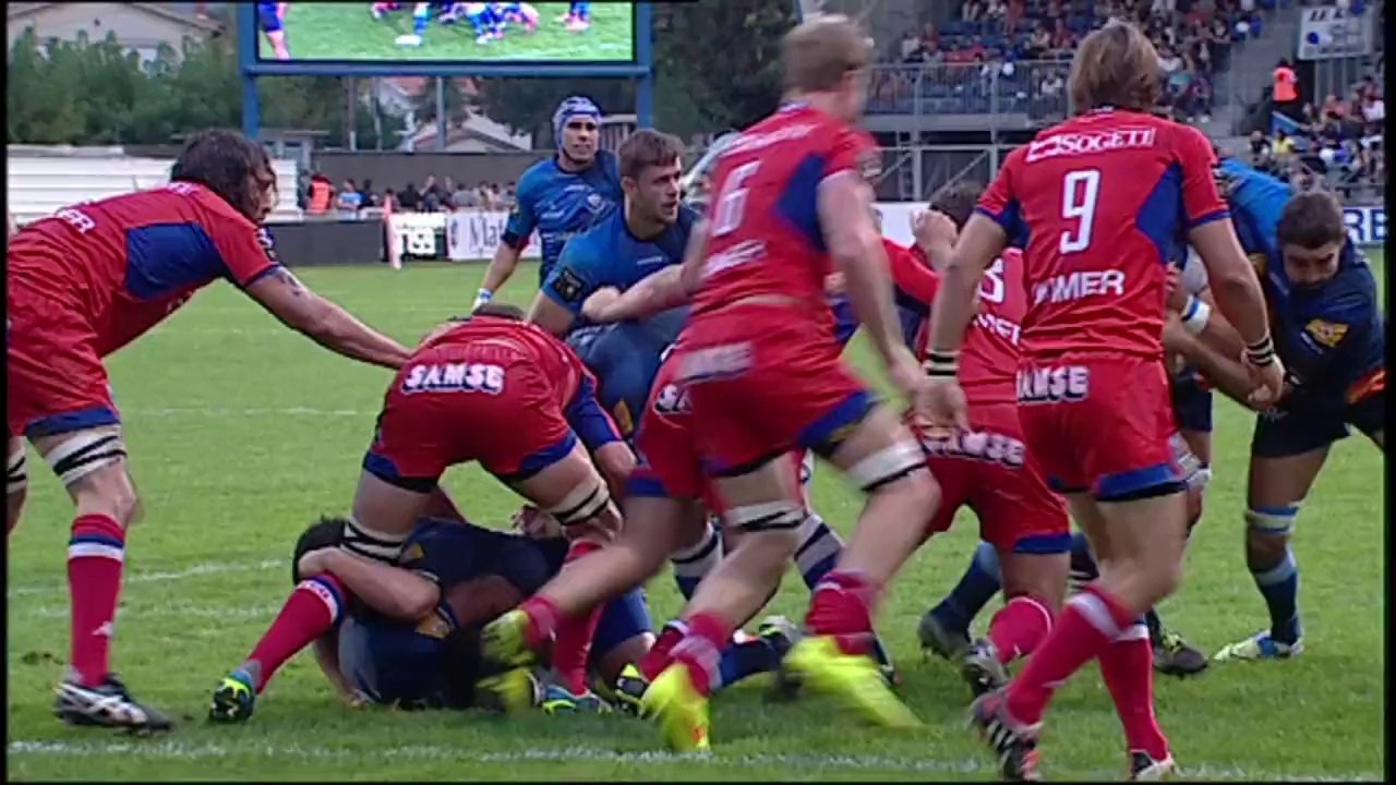 TOP14 - Castres-Grenoble: Essai 2 Paea Fa'anunu (CAS) - J8 - Saison 2014/2015