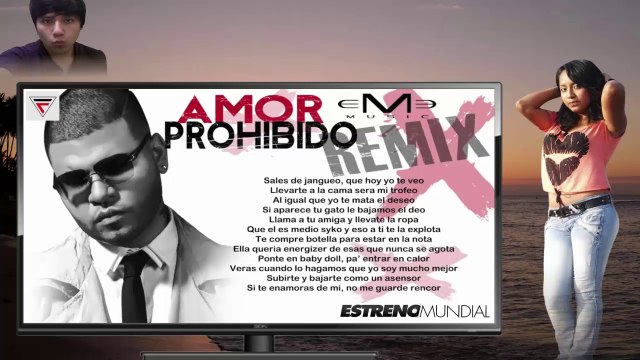 Baby Rasta & Gringo Ft Farruko - Amor Prohibido (Official Remix)(Letra) Extreno 2014