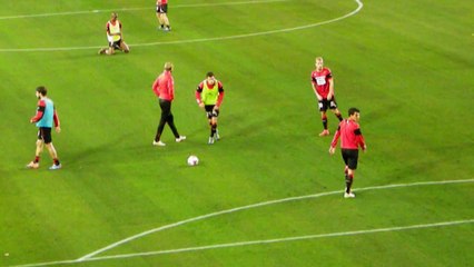 04/10/14 : SRFC-RCL : séance de frappes