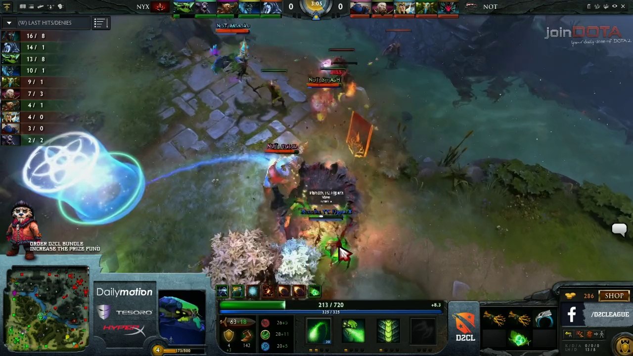 SNA vs NoT Game 1 - Dota 2 Champions League @TobiWanDOTA