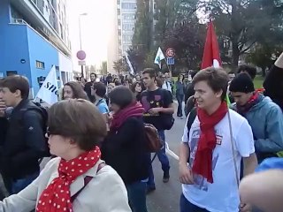 Contre l'austérité à l'Université de Strasbourg