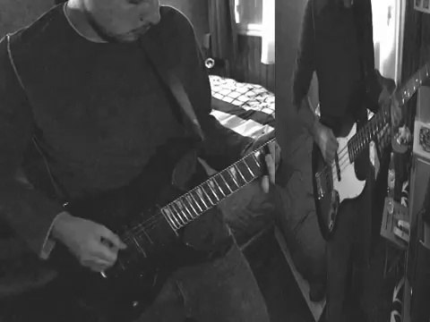 Knight-Of-Cydonia - Muse cover (bass & guitar)