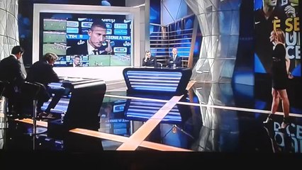 Juve 3-2 Roma - intervista di Francesco totti (Vergogna)