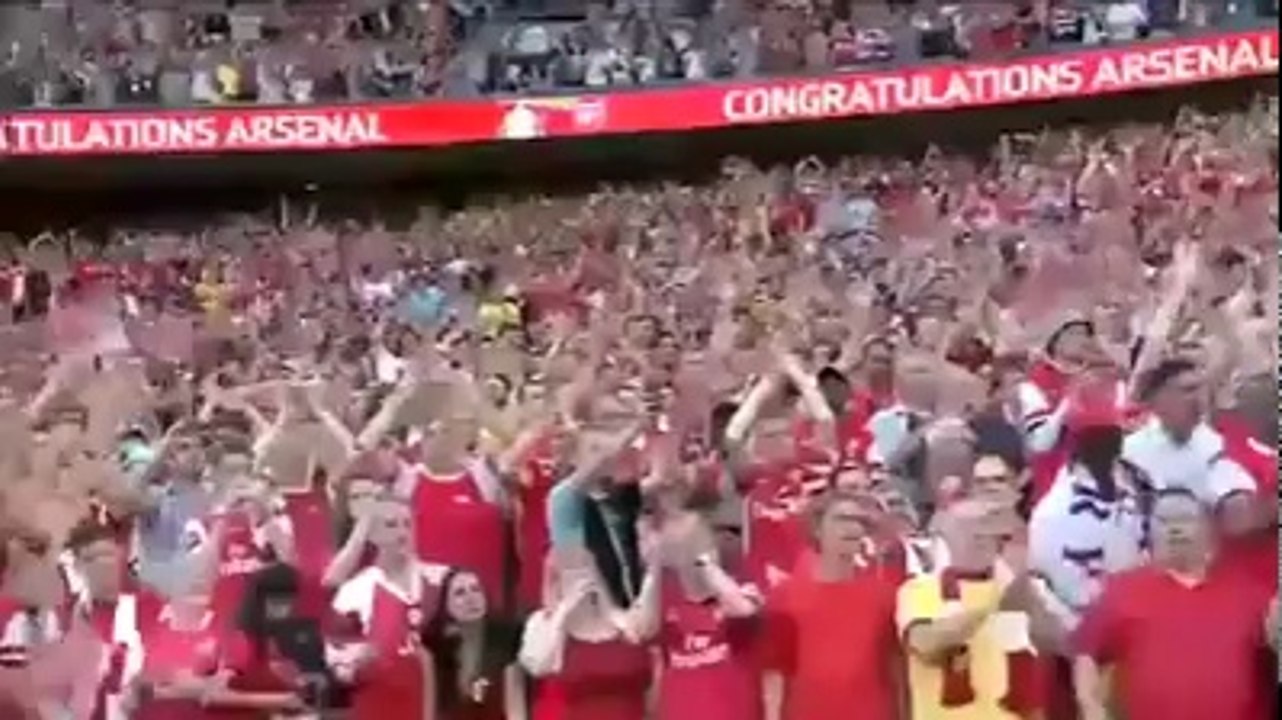 arsenal the FA cup 2014 winner.