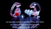 CBHS INNOVATION MK4 PROTECTION AUDITIVE BOUCHONS ANTI-BRUIT DEMI-MESURE AVEC FILTRE PROGRESSIF ALVIS-AUDIO. www.cbhs.fr