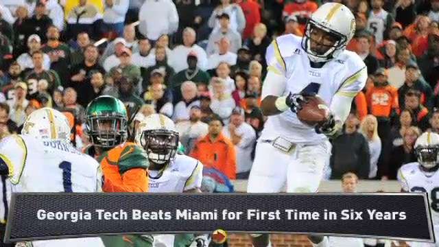 Sugiura: Georgia Tech Stays Unbeaten