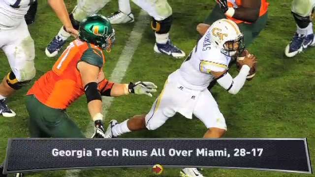 Porter: Miami Trampled by Georgia Tech