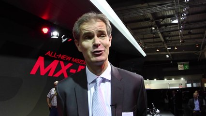 Mondial de l'Auto : David Barrière détaille la Mazda MX-5 ND
