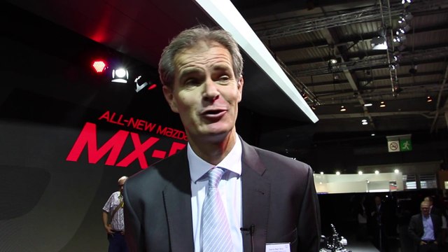 Mondial de l'Auto : David Barrière détaille la Mazda MX-5 ND