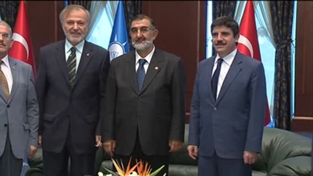 Sp Heyeti AK Parti'yi Ziyaret Etti