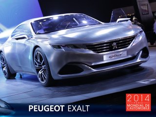 Le Peugeot Exalt en direct du Mondial Auto 2014