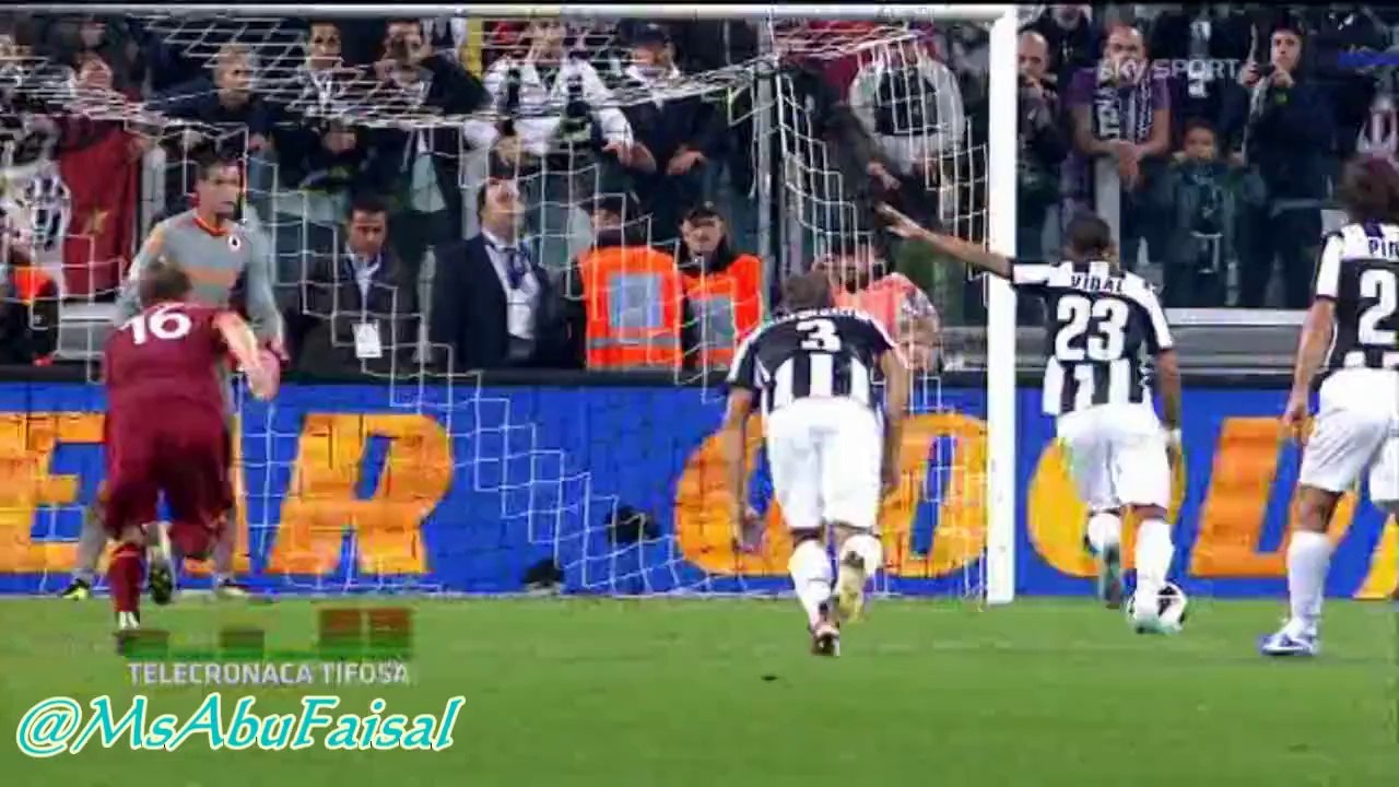 يوفنتوس 4-1 روما 2012 ملخص المباراة الدوري الايطالي