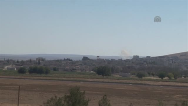 Kobani'de Çatışmalar Şiddetlendi