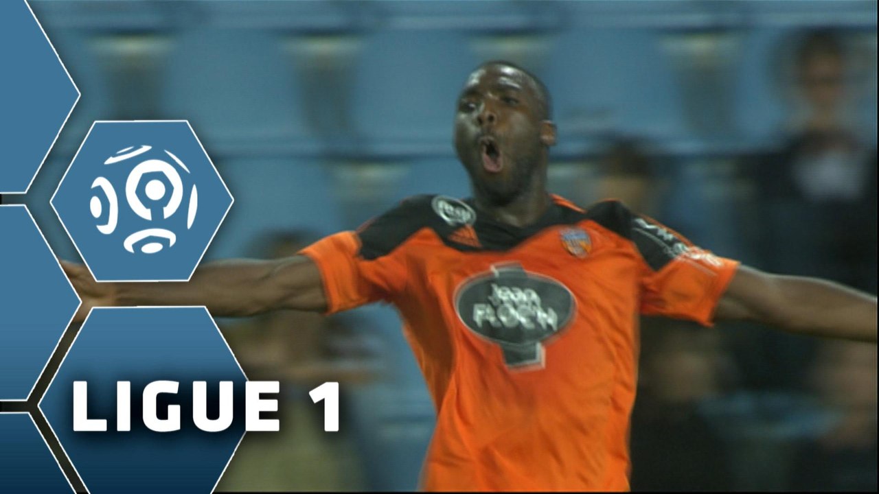 But Gilles SUNU (62ème) / SC Bastia - FC Lorient (0-2) - (SCB - FCL) / 2014-15