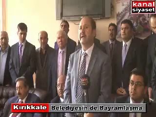 KIRIKKALE BELEDİYESİ BAYRAMLAŞMA