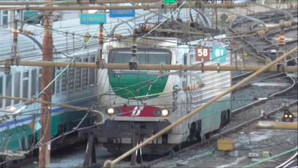 E402B : Manœuvre  à la gare de Turin Porta Nuova