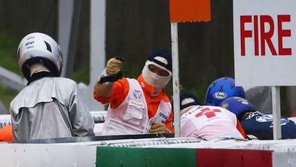 GP Suzuka - Vince Hamilton, gravissimo Bianchi