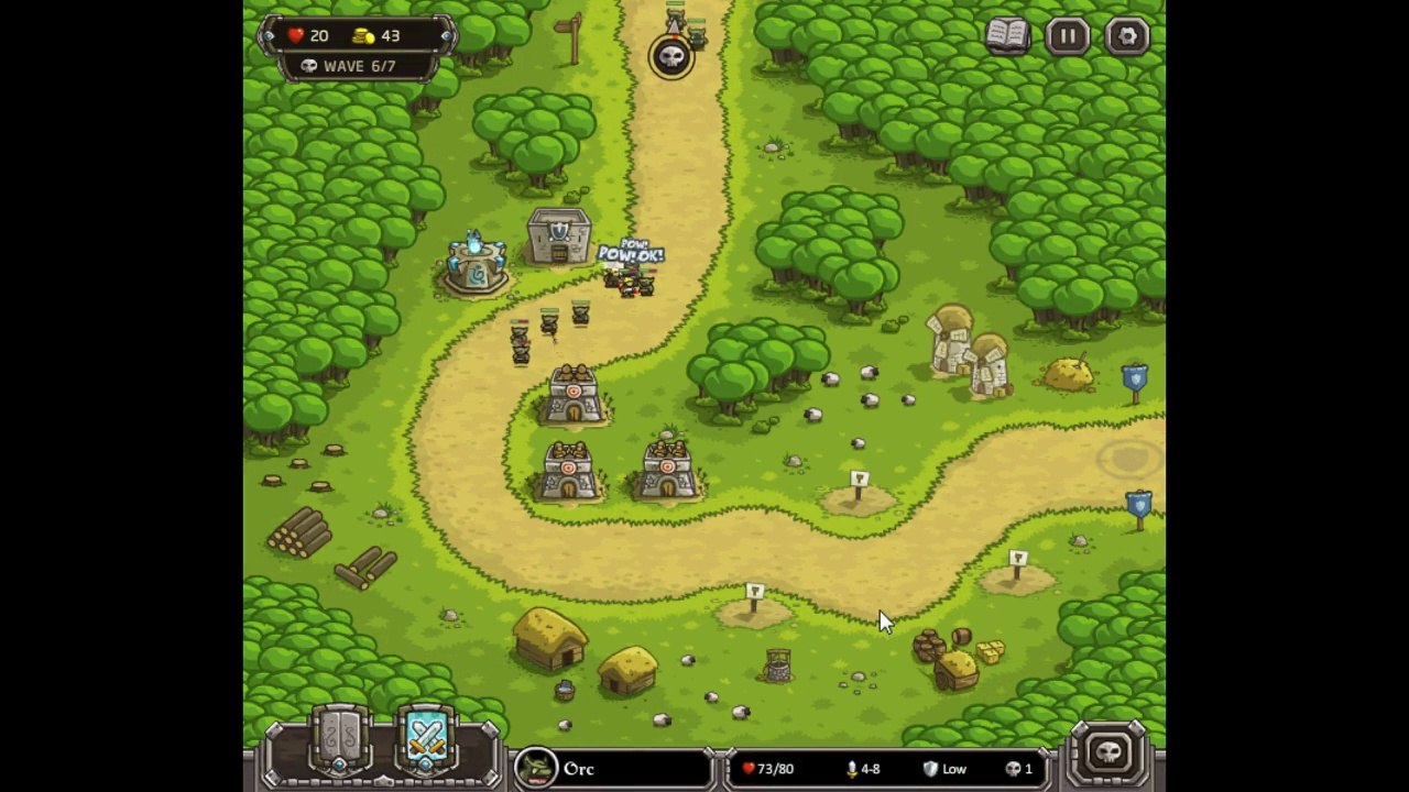 Kingdom Rush Let's Play / PlayThrough / WalkThrough Part