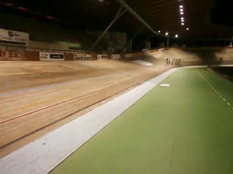 Entraînement relais sur piste