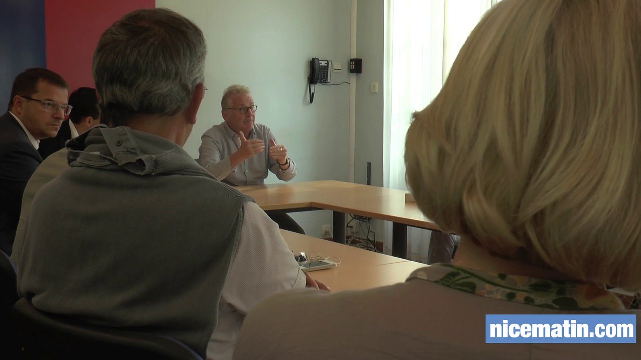 Daniel Cohn-Bendit à la rencontre des lecteurs de Nice-Matin