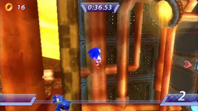 Sonic Rivals - Sonic : Zone Death Yard Acte 2