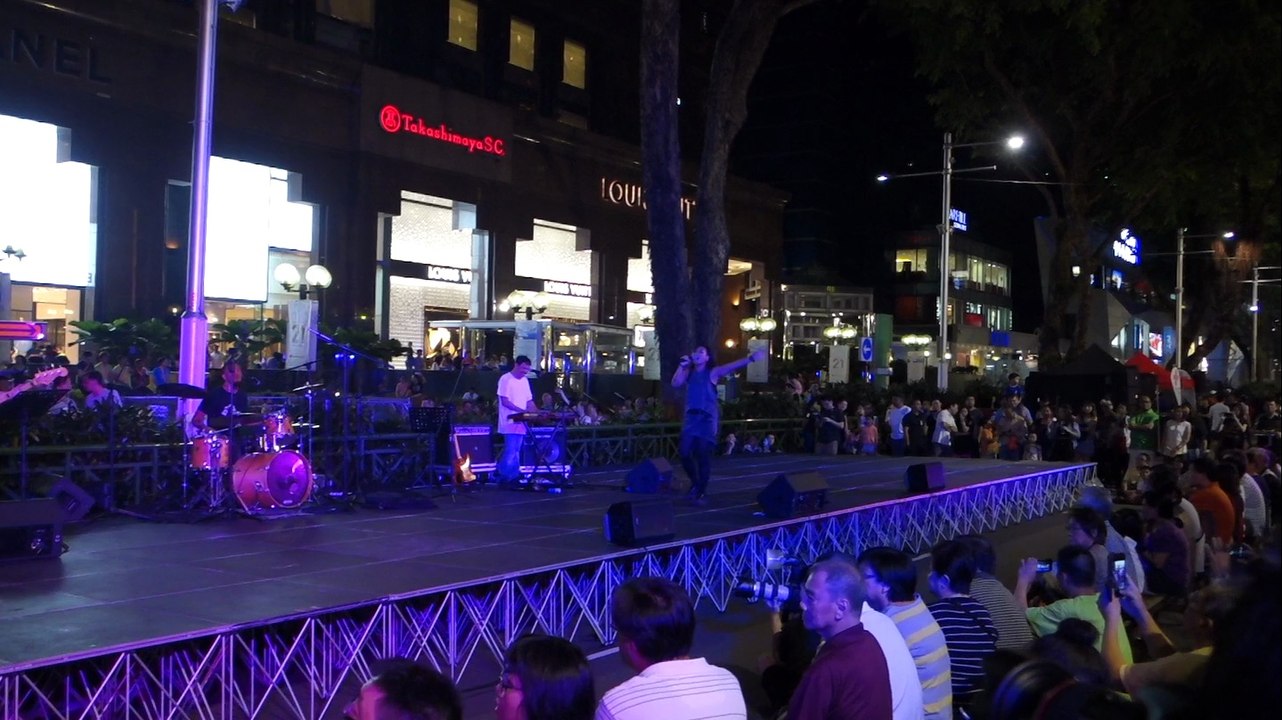 [Sony RX100 III] LIVE! Fun - We Are Young by Shirlyn & The UnXpected @ Orchard Road