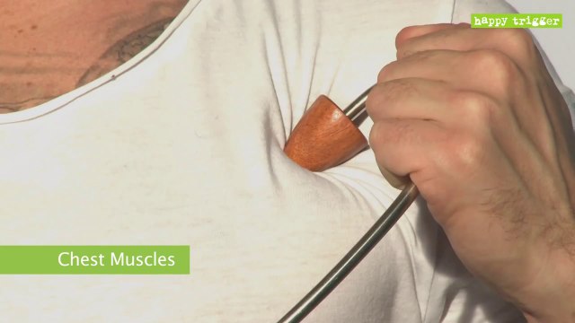 Happy Trigger Massage Tool Chest muscles, happytriggerus.com