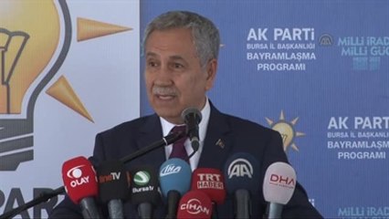 Arınç: "Kobani'de Mücadele Edenlere Başarı Dileriz"